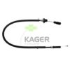 KAGER 19-3925 Accelerator Cable